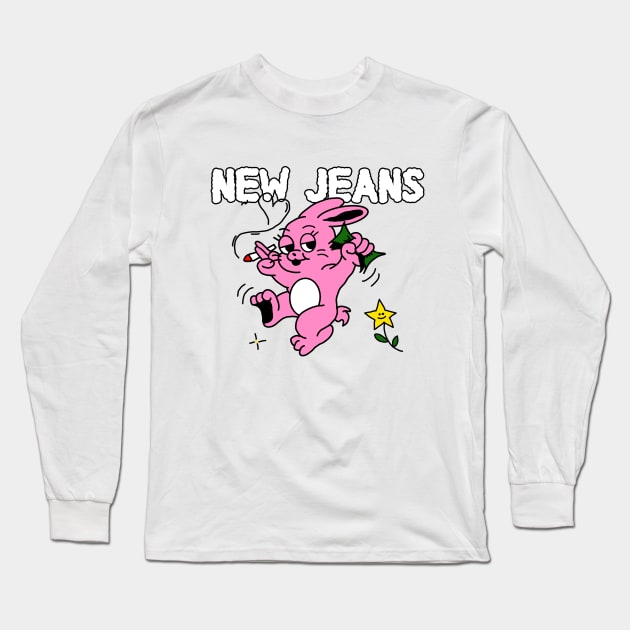 New Jeans Long Sleeve T-Shirt by In every mood